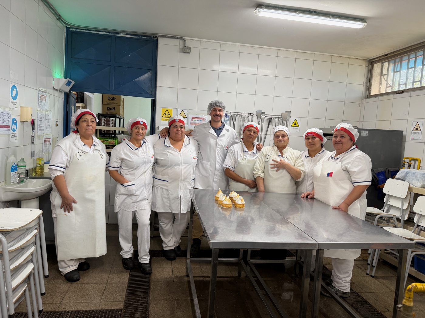 Equipo de alimentación escolar de Outfood